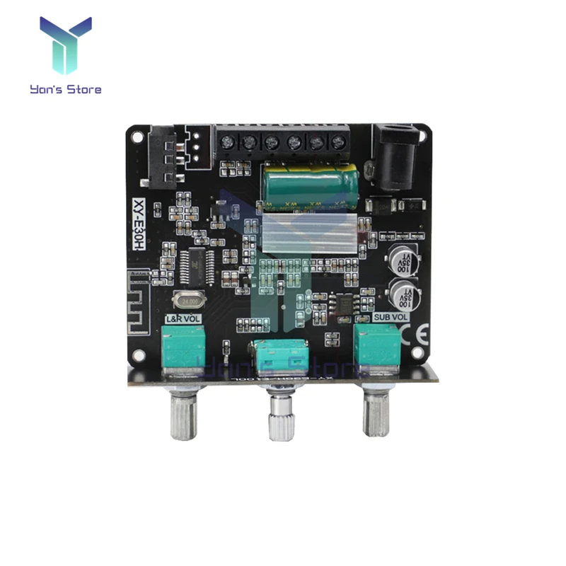 XY-E30H E30H 2.1 Kênh BLE Âm Thanh Bộ Khuếch Đại Công Suất Mô-đun Cao Âm Thấp Bass Siêu Trầm Âm Thanh Bộ Giải Mã