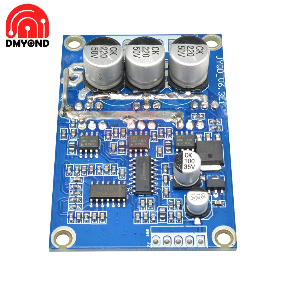 500W DC 12V-36V 15A  Brushless Motor Controller Without Hall Motor Balanced Car Driver Board Tools DC Motor Control Motor Driver