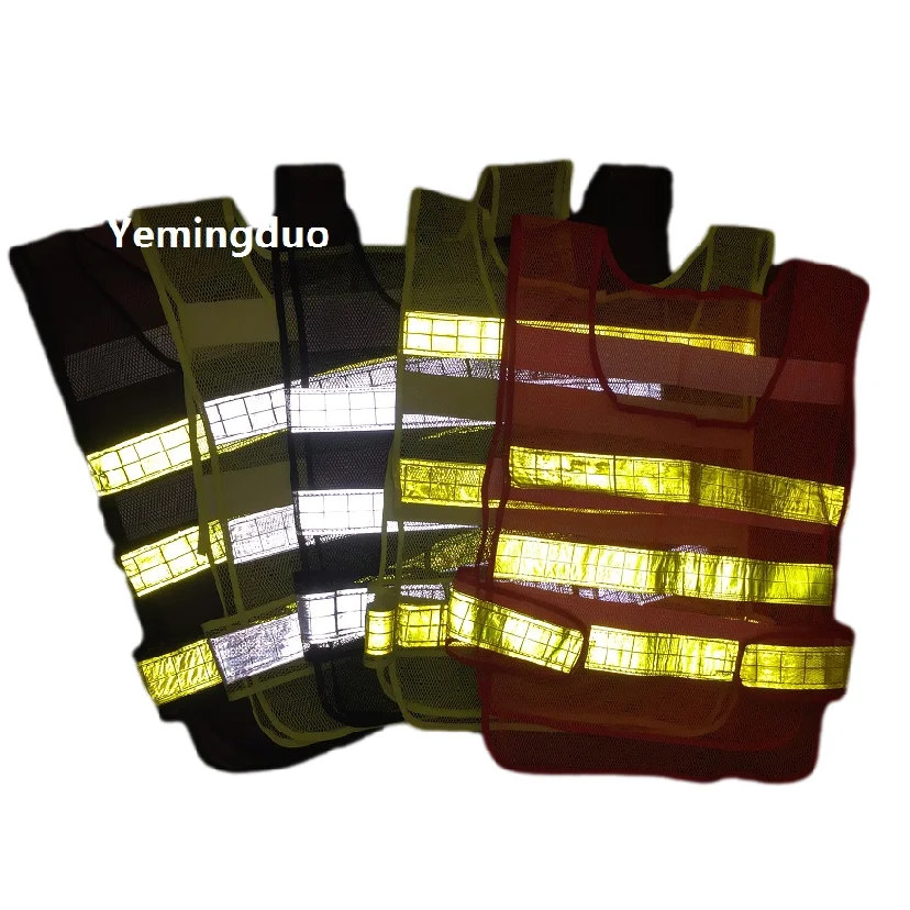 

Traffic Cleaning Highways Sanitation Reflective Safety Clothing Adhesive Fastener Tape Closure Adjustable Waist Size