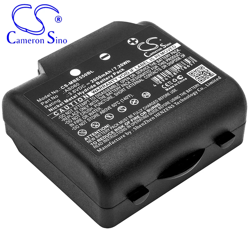 بطارية CameronSino لـ IMET BE5500 M550S ZEUS M550S THOR M550 Ares M550 Zeus تناسب IMET AS060 كرين بطارية التحكم عن بعد 3.60 فولت