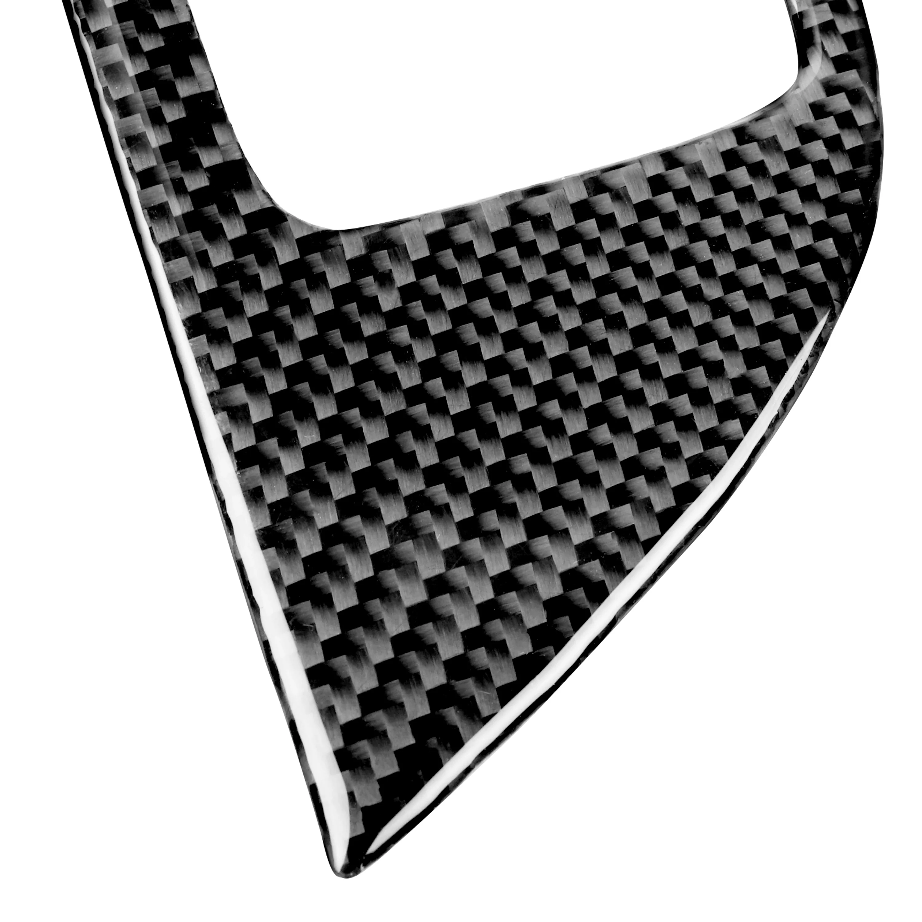 For Mitsubishi Lancer EVO X MR 2008-2015 Door Handle Panel Hand Pull Surround Carbon Fiber Sticker Cover Trim Car Accessories