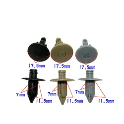 Car Door Trunk Roof Interior Panel Cover Plastic Fasteners Clips For Suzuki Big Dipper X5 Swift Alivio Alto Xiali Antelope