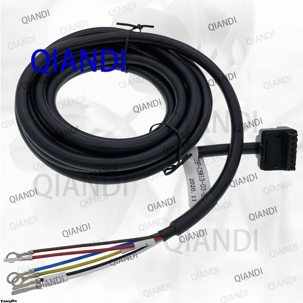 JZSP-CSM13-10-E JZSP-CSM13-05-E JZSP-CSM13-03-E JZSP-CSM13-15-E  JZSP-CSM13-20-E JZSP CSM13 10 power cable power cord QIANDI V