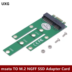 Able Mini NGFF M.2 B Key SATA-Based SSD To PCI-e MSATA Adapter Card 2230 2242 2260/80MM