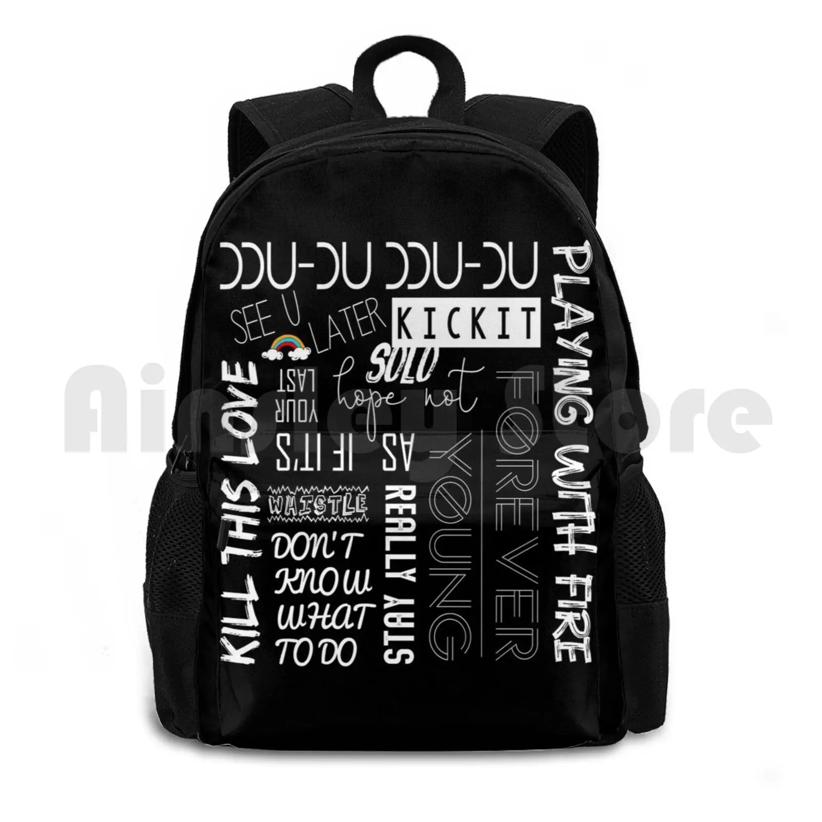 Songs Outdoor Hiking Backpack Riding Climbing Sports Bag Bp Lisa Lalisa Manoban Lalisa Jennie Jennie Kim Kim Jisoo Jisoo Ji Soo