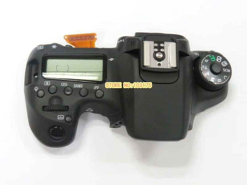 Genuine Top Cover Head FlashCover Assembly Unit For Canon 70D SLR with top lcd button