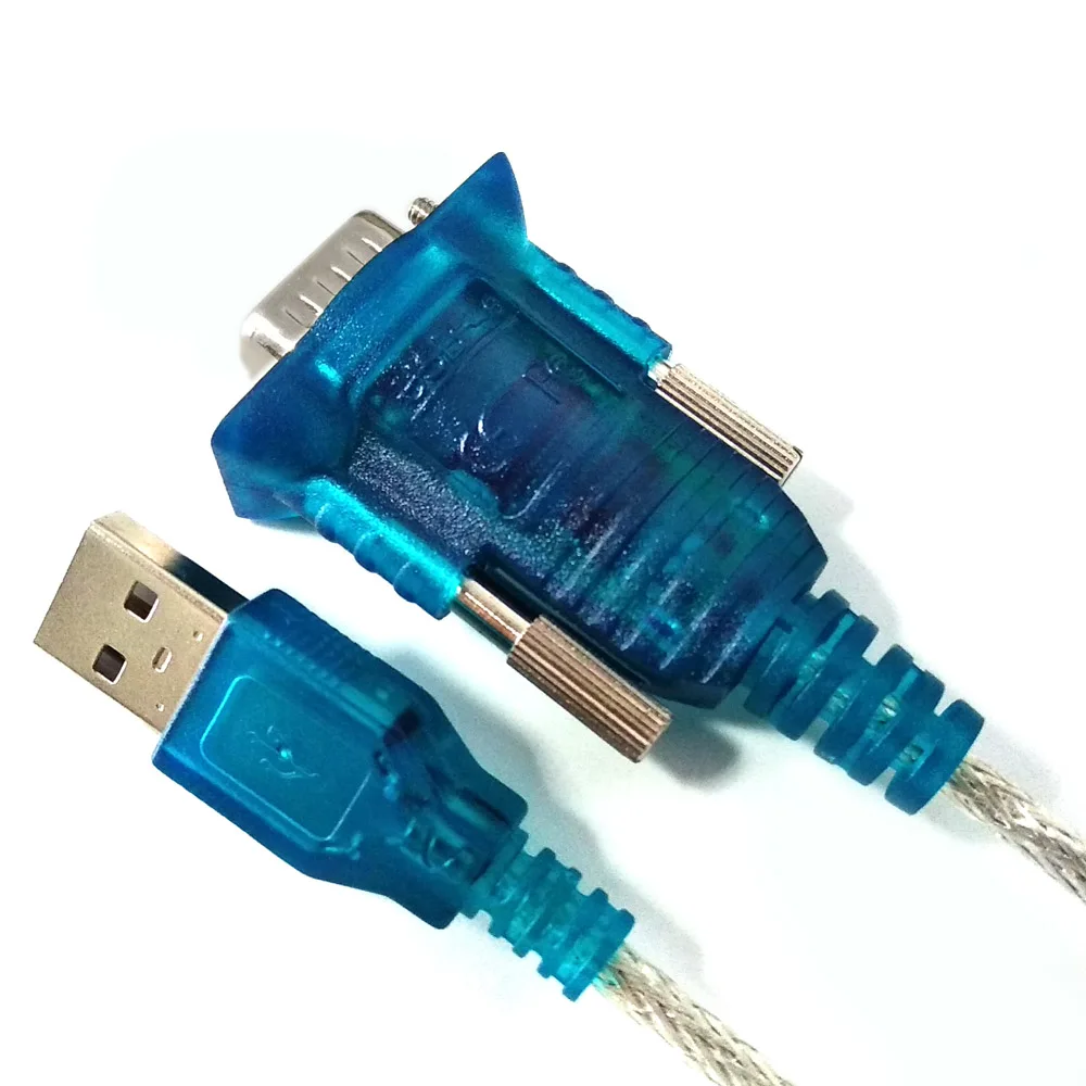 C-h340 Usb Rs232 To D-B9เก้าพินโทรศัพท์มือถือ Serial อุปกรณ์อะแดปเตอร์สายเคเบิลสื่อสาร