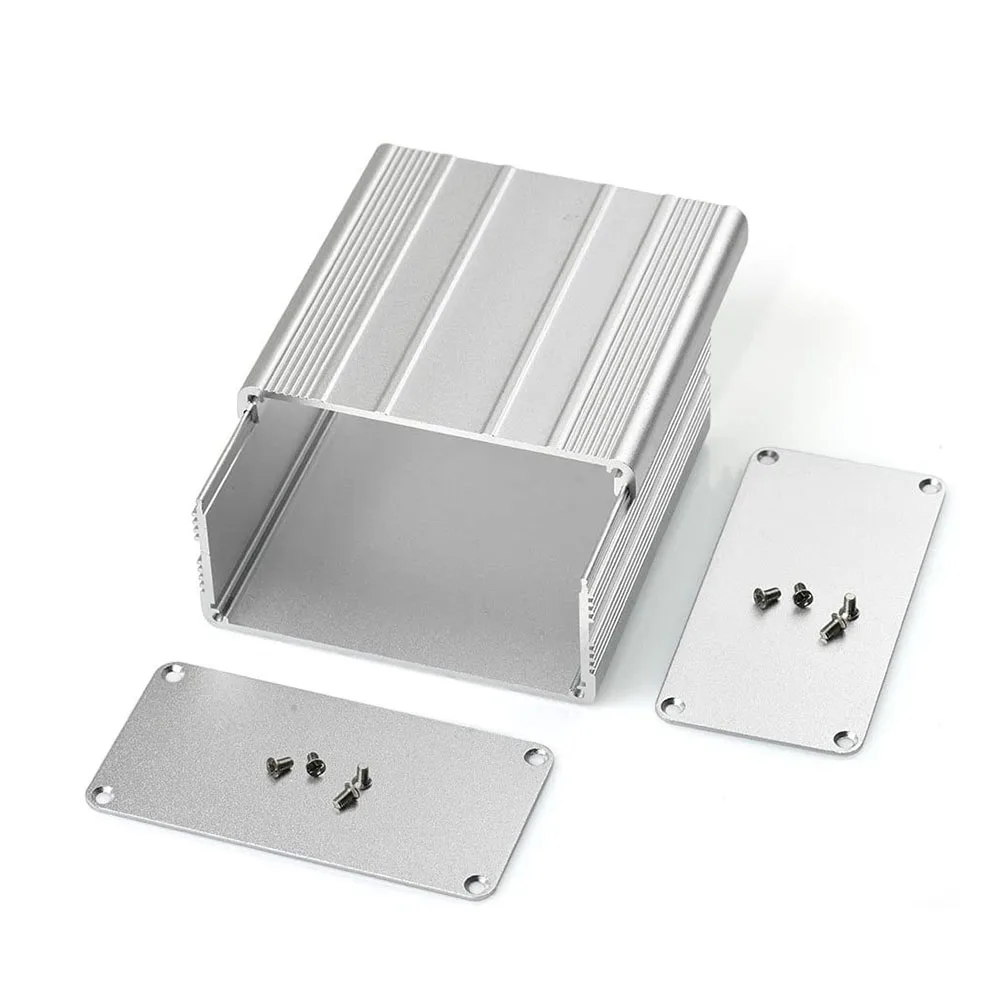 Eightwood Aluminum Enclosure Electronic Project Box Case for PCB Instrument Amplifier DIY 3.94\