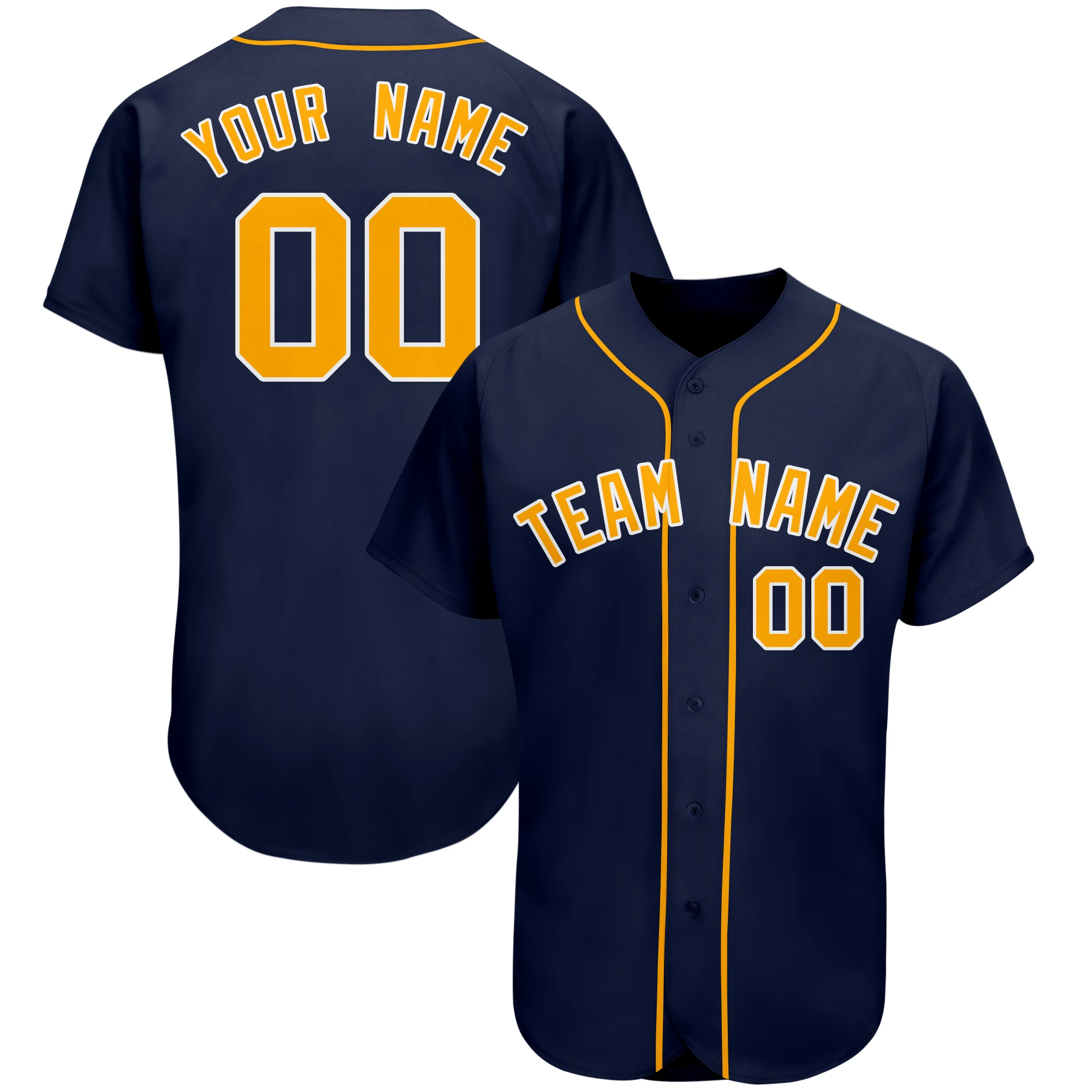 Custom Baseball Jersey Team Name Number Full Sublimate Game Practice Stretch Soft Shirt for Men Women Youth