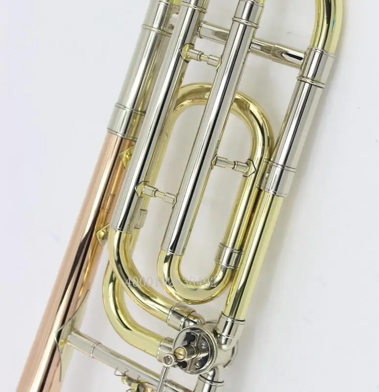 MARGEWATE Tenor bb-f # Tune fosfor i miedź puzon New Arrival Instrument muzyczny róg z etui ustnik