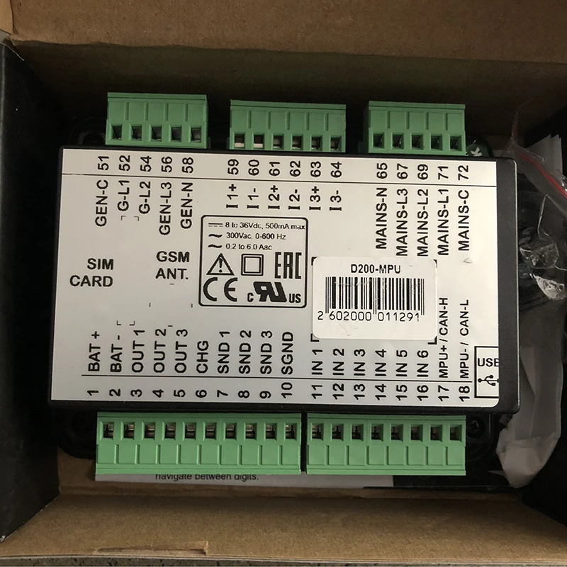 DATAKOM D200 pengendali mesin Generator Diesel Set Controller