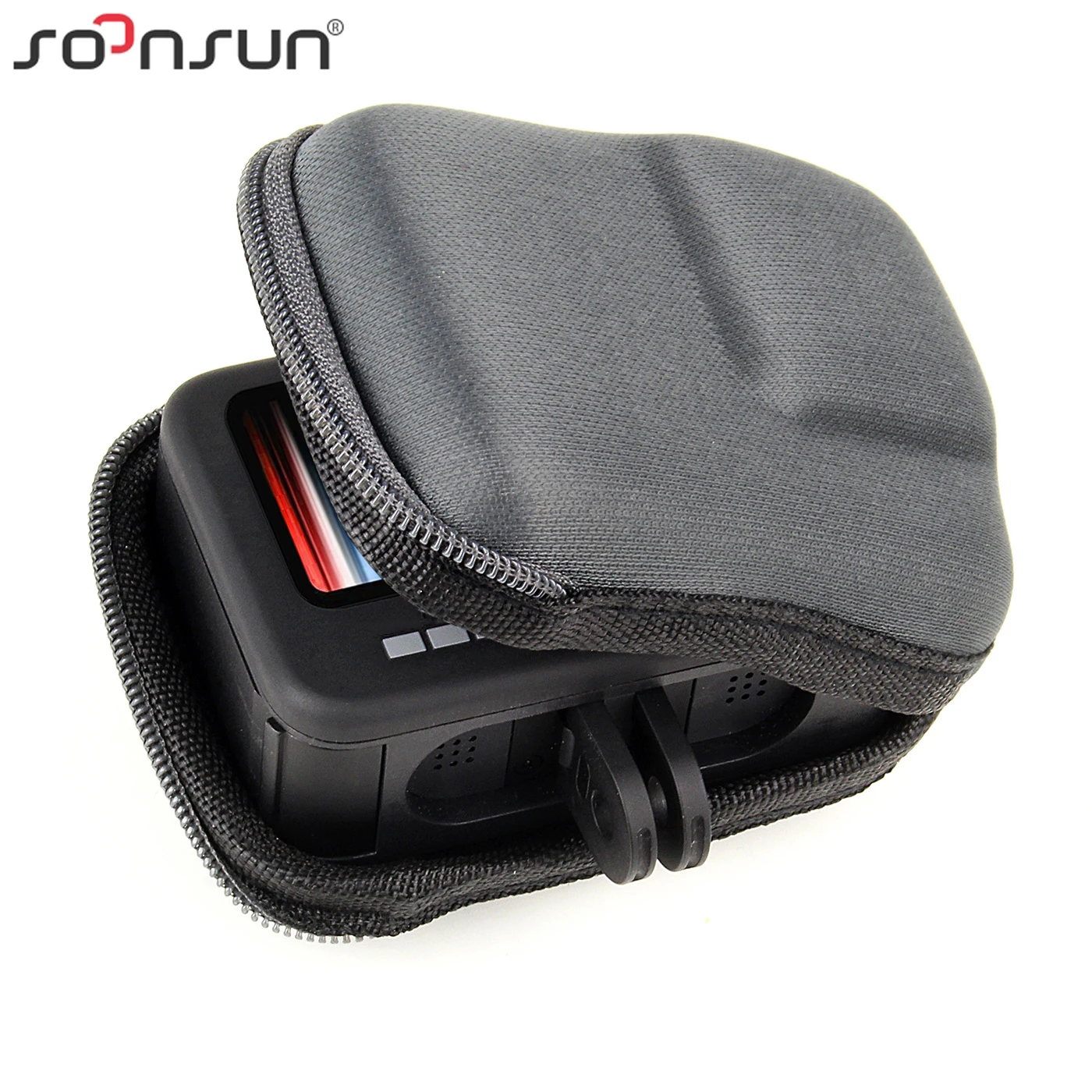 SOONSUN Storage Bag for GoPro Hero 13 12 11 10 9 or 8 Black or 5 6 7 Portable Mini Box Compact Protective Case GoPro Accessories