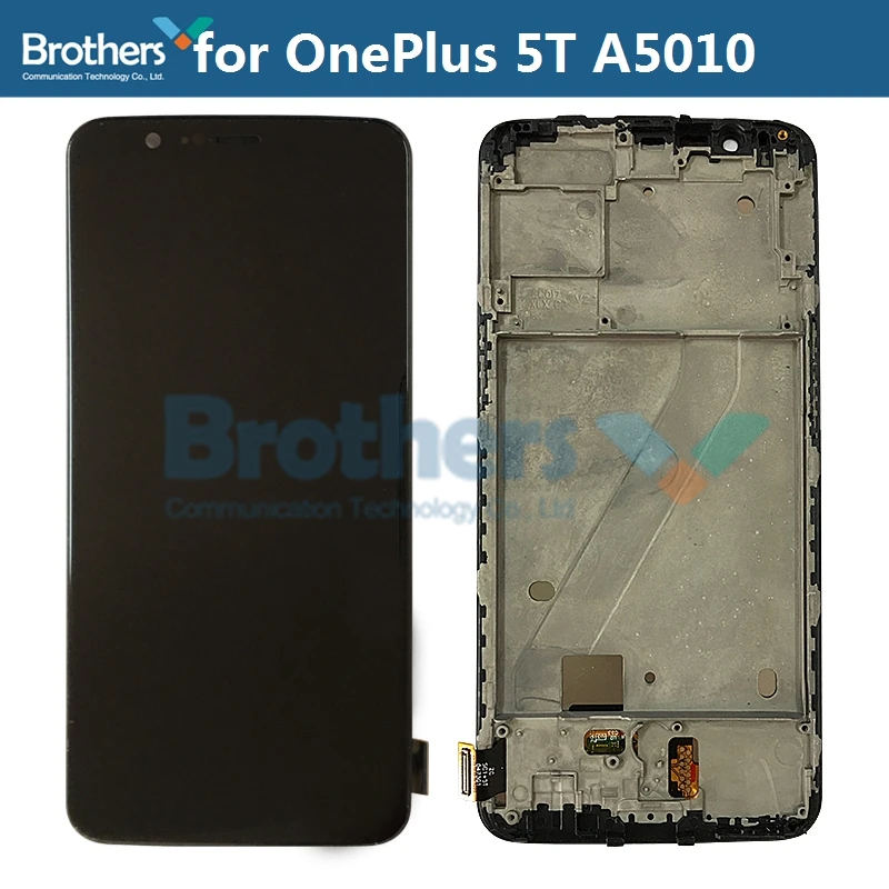 Screen For OnePlus 5T LCD Screen LCD Display for OnePlus5T A5010 LCD Assembly Touch Screen Digitizer Phone Part Replacement Test