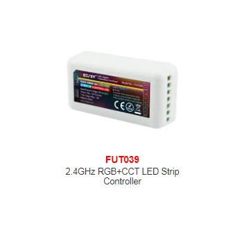 Milight 2.4G RF FUT037 FUT038 FUT039 LED RGB Controller FUT035 FUT036 Dimmer For Single Color CCT RGBW RGB+CCT Strip Tape Light