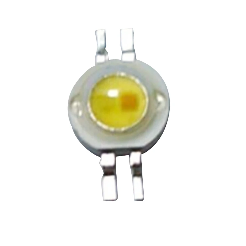 LED Lamp Bead 20PCS Yellow and White Four-Color 6000K 6500K 590NM 595NM Lighting Flashlight