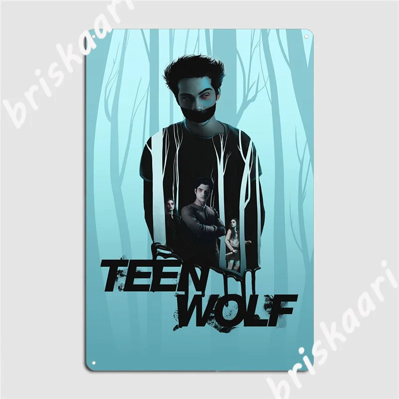 

Teen Wolf Poster Metal Sign Poster Printing Pub Mural Tin Sign Poster