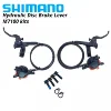 シマノ SLX M7100 2 ピストン M7120 4 ピストン油圧ディスクブレーキセットマウンテンバイク MTB ブレーキオリジナル自転車部品 6