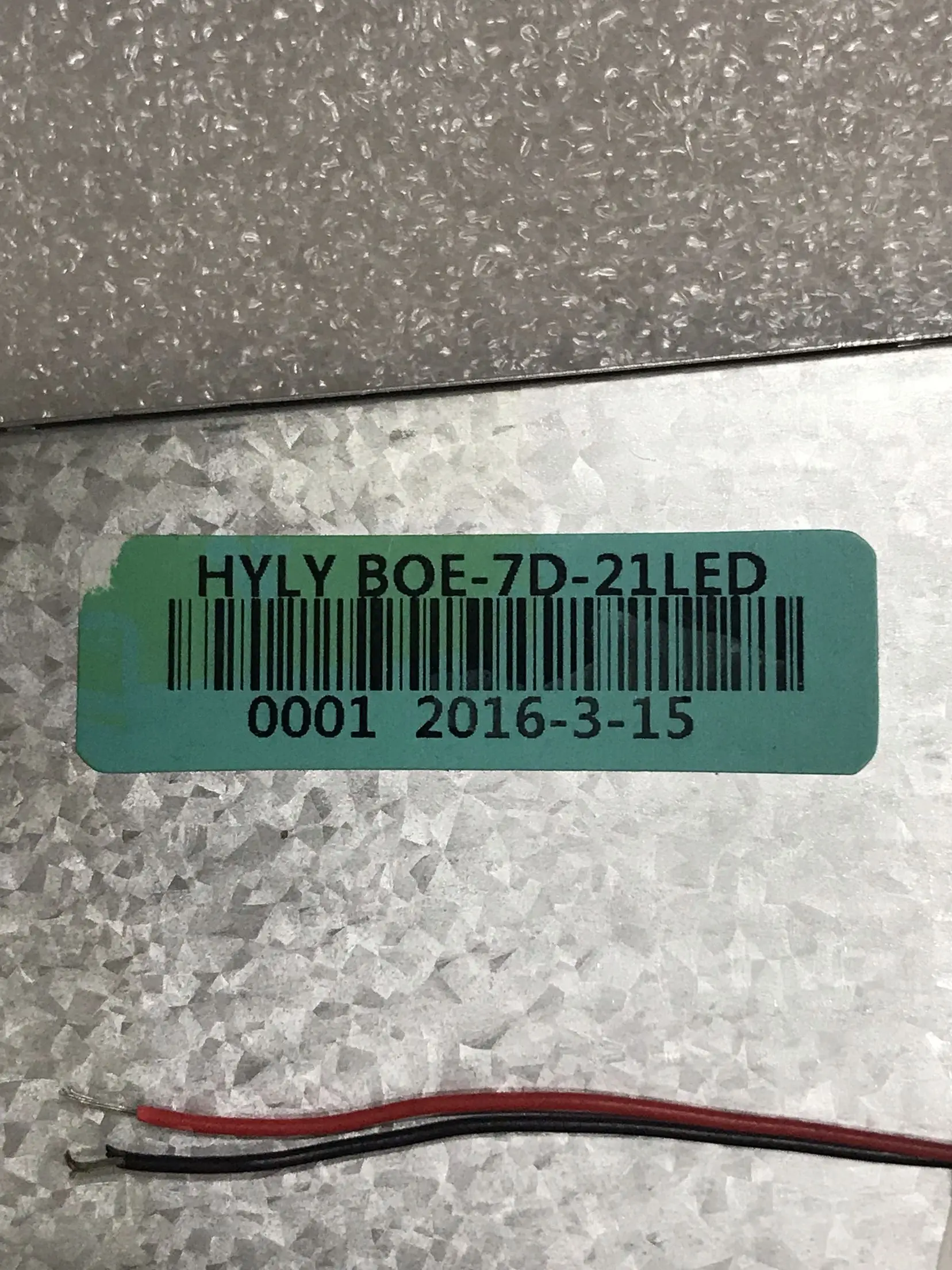 Tela de lcd de alta qualidade e BOE-7D-21LED