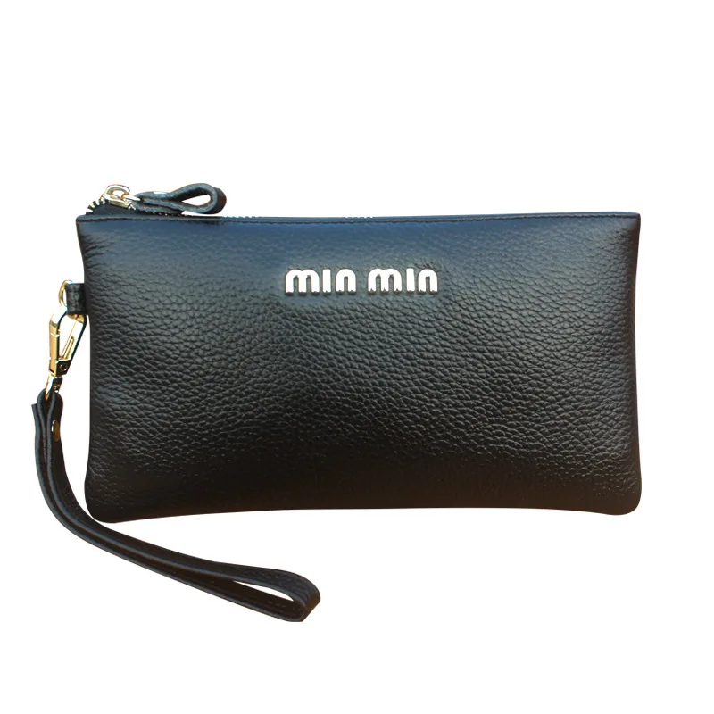 

Fashion Small Lady Handbag Simple Casual Women Clutch Bags Cowhide Mobile Phone Pouch Mini Flap Bolsa Feminina