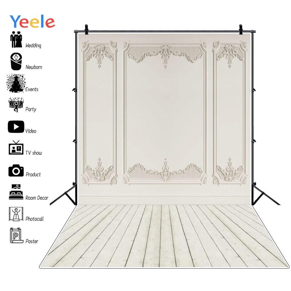 خلفية صور جدارية بنمط عتيق للأطفال ، خلفية خشبية مخصصة لاستوديو الصور