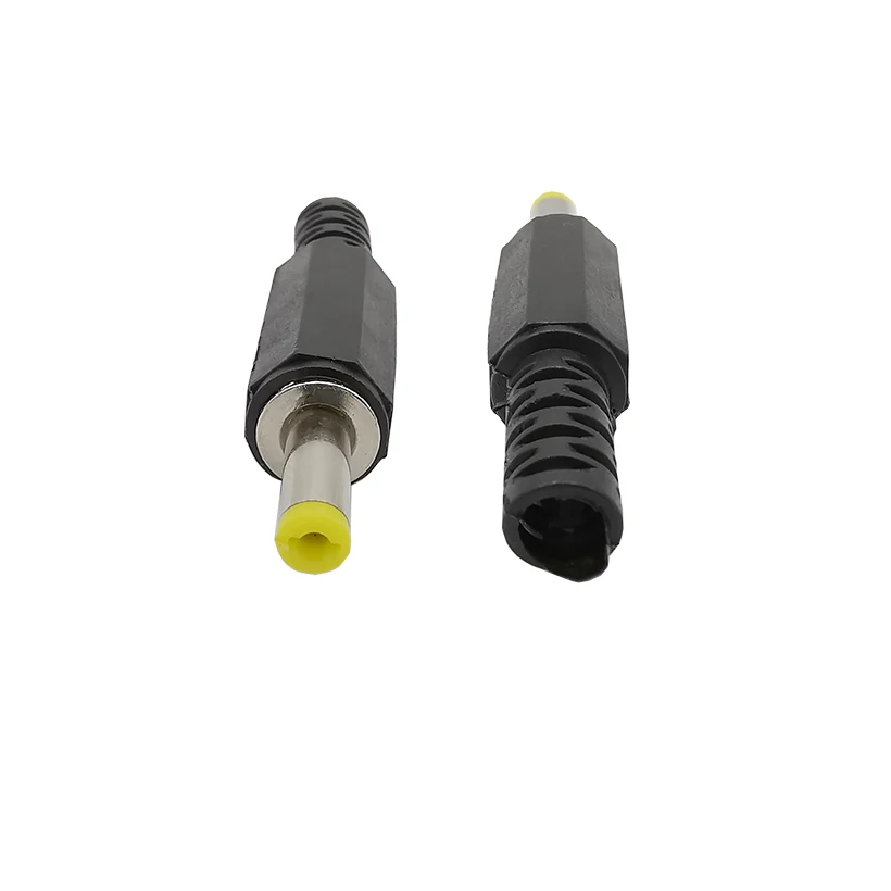 5 Stück Gleichstrom-Stecker adapter 4,0x1,7mm gerade Gleichstrom-Steckdose Löt anschluss DIY elektronische Reparatur 4.0*1,7mm