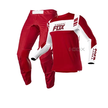 2021 Troy Fox Mach 360 Jersey pants motorcycle suit mountain bike Offroad gear set men kits