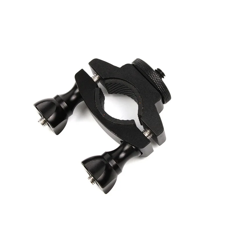 Hdrig bicicleta guiador montar tubo clipe titular haste braçadeira com 1/4 "-20 parafuso de montagem para gopro hero 8 7 6 5 4 yi 4k dji osmo