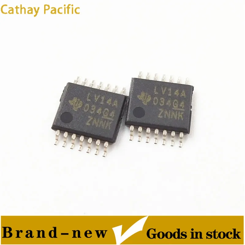 

SN74LV14APWR silk screen LV14A TSSOP-14 logic device logic gate brand new original spot