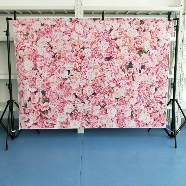 Wedding Rose Flowers Wall Decorations Photography Backdrops Party Bridal Baby Portrait Photographic Background for Photo Studio