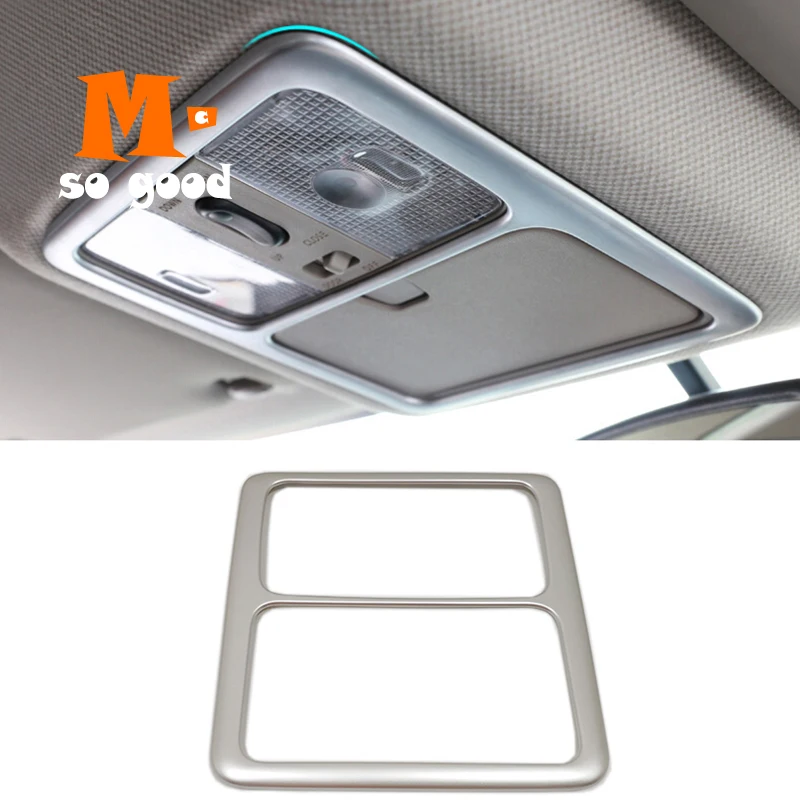 ABS Chrome For Nissan X-Trail T31 Car Accessories Front Reading Lights Cover Trim Interior Sticker Shell 2008/09/10/11/12/13