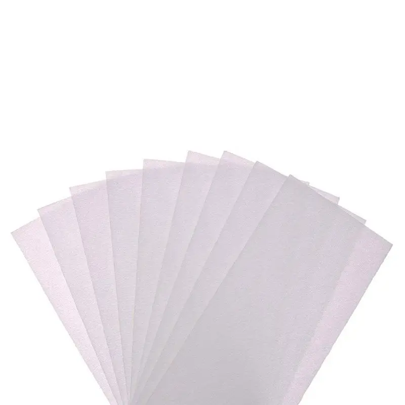 Nouveau-200 Pack bandes d'épilation à la cire bandes de cire Non tissées bandes épilantes pour le visage, les jambes, les aisselles, le corps et le Bikini, blanc