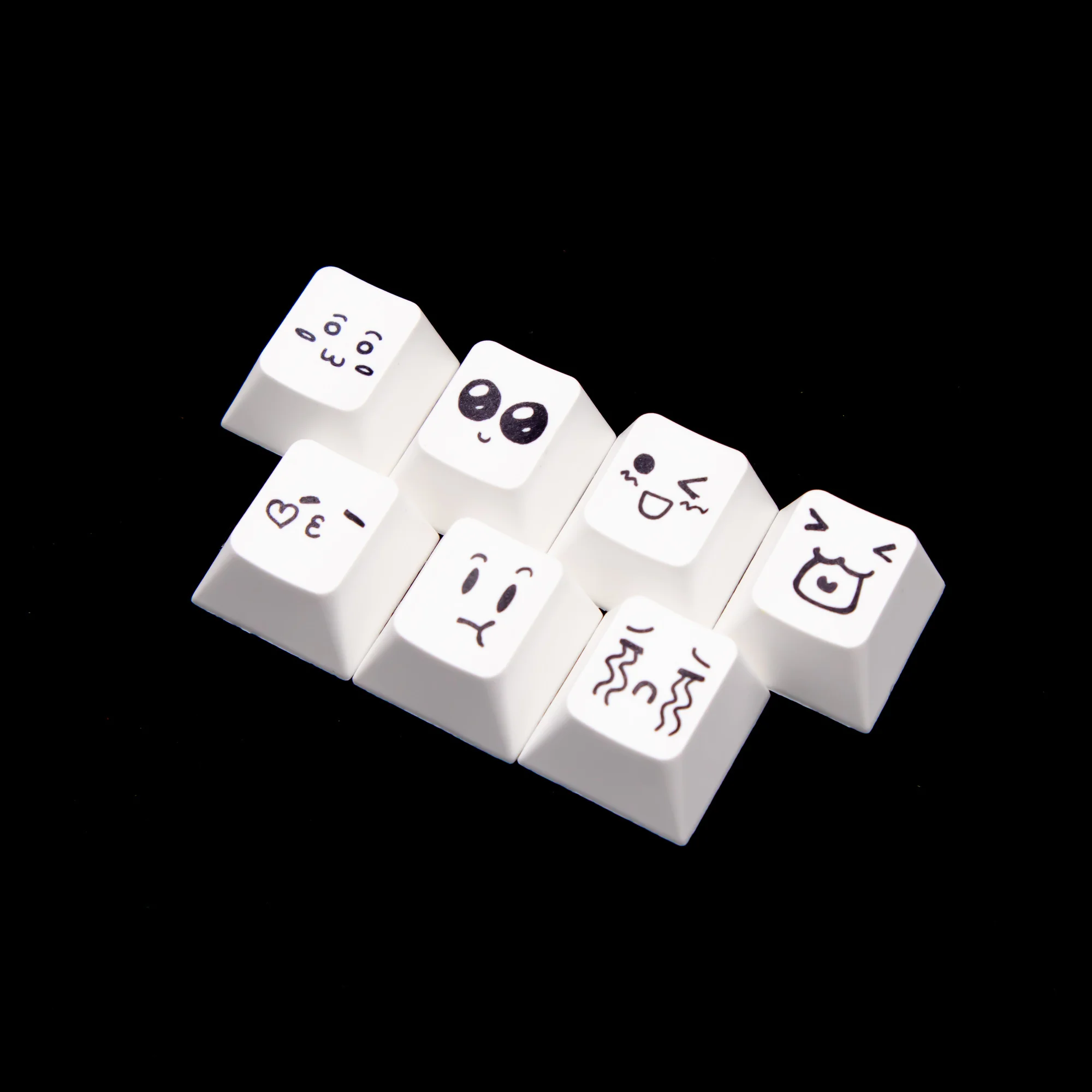 Imagem -04 - Chaves Conjunto Gmk Minimall Keycaps Pbt Tintura Subbed Chave Tampões Cherry Perfil Minimalista Branco Keycap com 3u 6u 6.5u Barra de Espaço 140