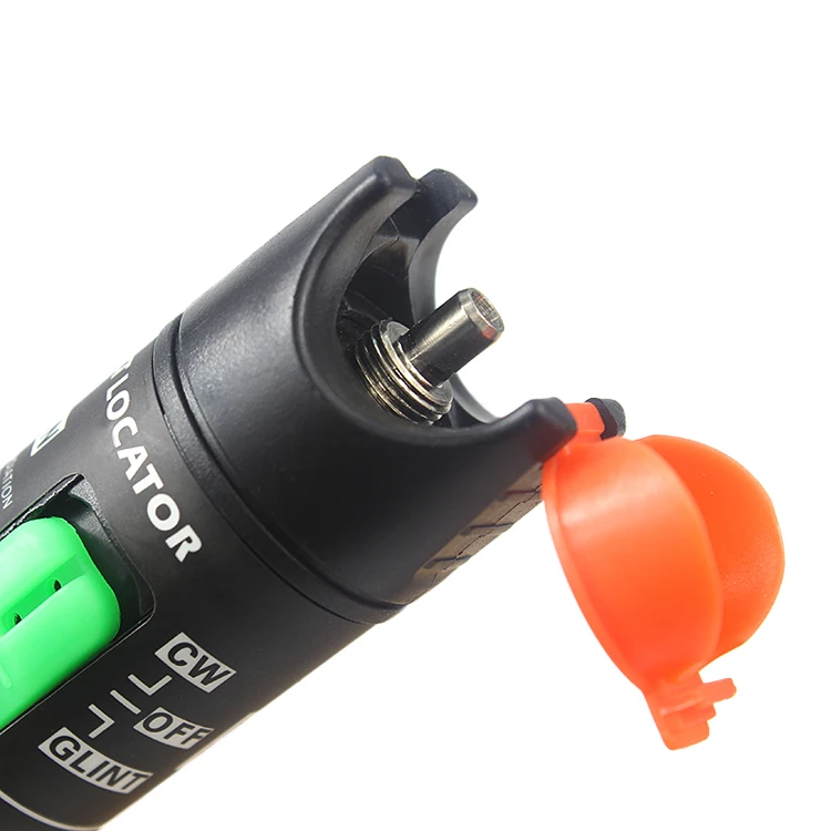 VLF Laser 30MW/20mw/10MW Visual Fault Locator, Fiber Optic Cable Tester 5-30km Range VFL Can Choose LC Adapter for VFL