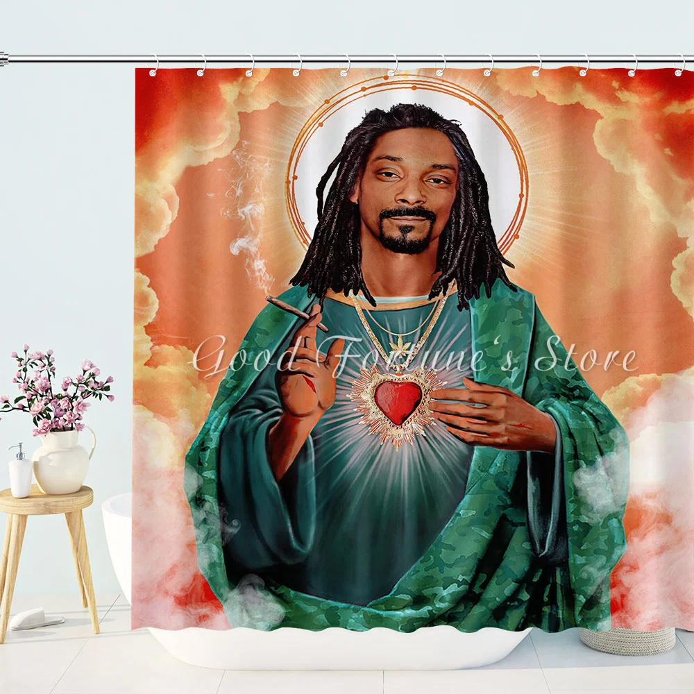 Jesus Christ Religious Shower Curtain