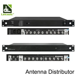 Leicozic UA844 UA845 Antenna Distributor System Signal Amp Splitter 5 Channel Combiner UHF Antena Power Distribution 500-950MHz