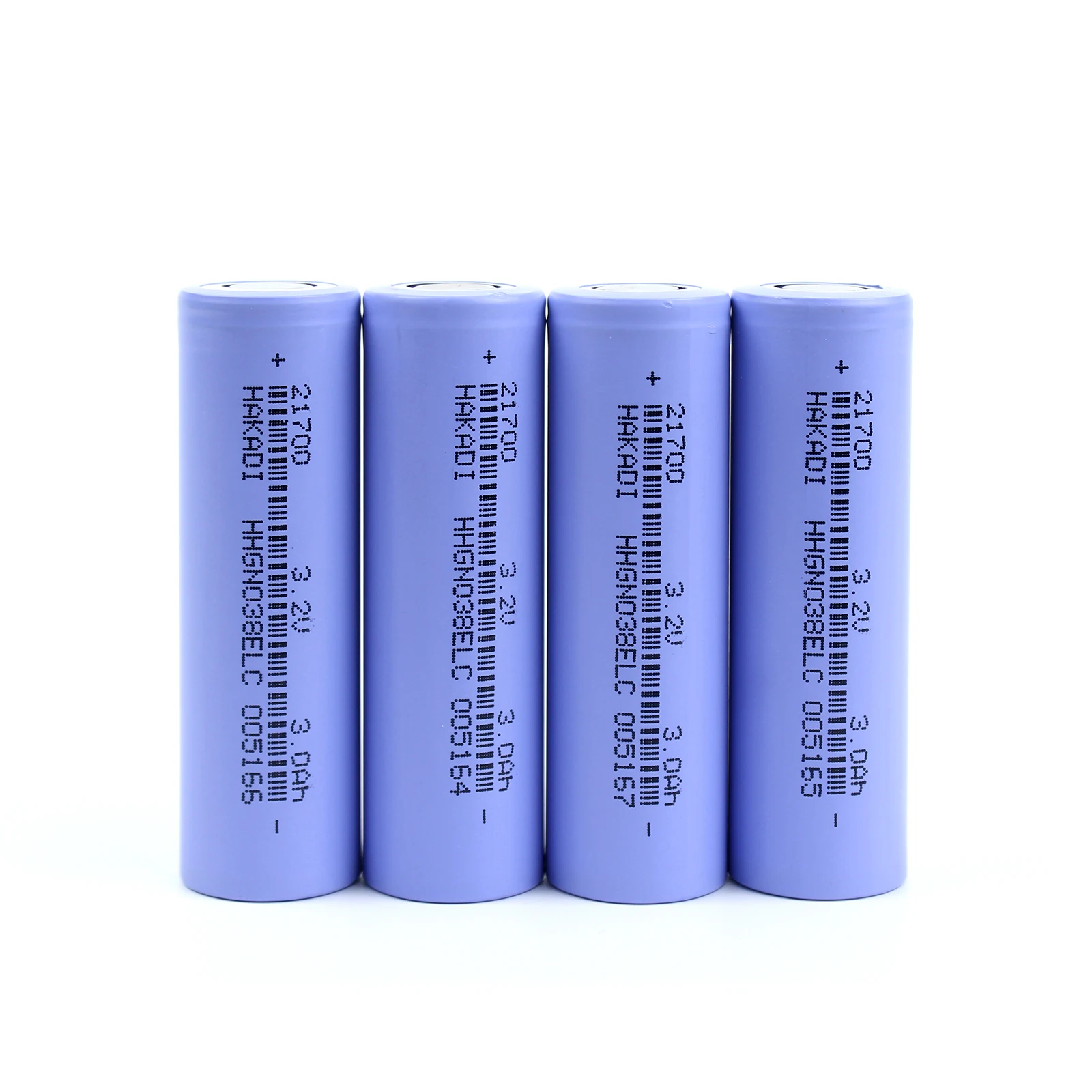 HAKADI Lifepo4 21700 3.2V 3000mah Recahrgeable Batteries Long Cycle Life For DIY 12V 24V 48V Solar Energy Storage Ebike Scooter