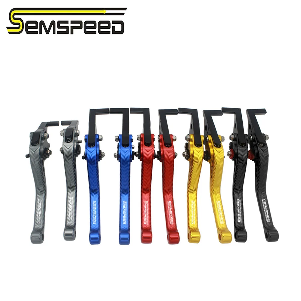 Semspeed 3D Brake Clutch levers For Honda SH 125I 150I 300I 350I 2018-2021 CNC Adjustable Brake Clutch Levers Left Right Newest