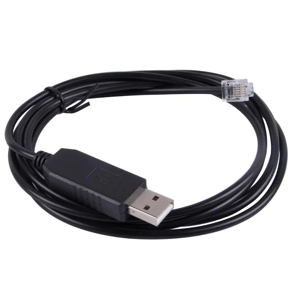 FTDI USB to RJ11 RJ12  RS232 Serial Converter Cable for keyence plc to pc communication cable