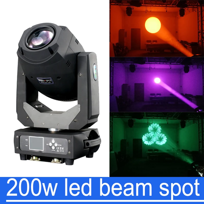 

200W LED Lyre Moving Head Light Beam Spot 2in1 Light Party Light DJ stage light night club