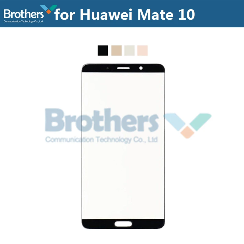 Front Outer Glass Lens For Huawei Mate 10 10Pro 10 Lite Touch Screen Glass for Huawei Mate 10 Lite Touch Glass Digitizer Tested