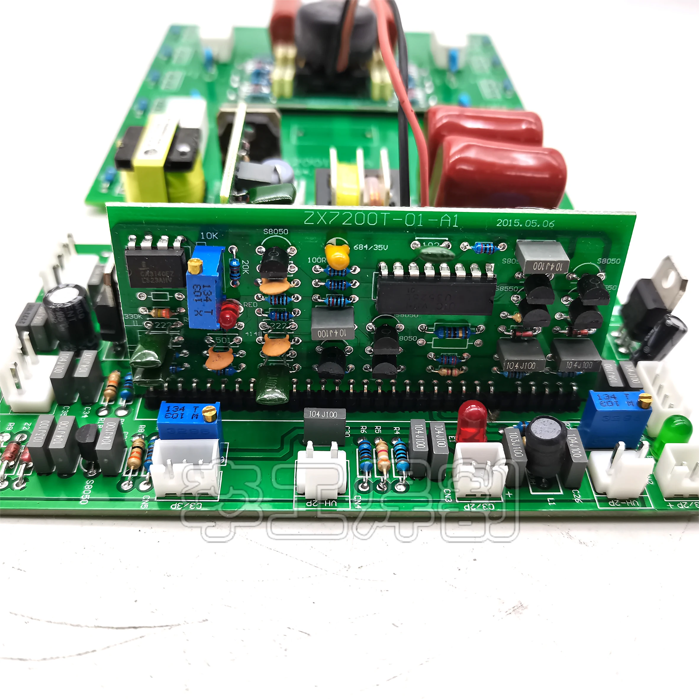 Imagem -04 - Placa Superior da Placa 12 Tubos Ac220v Tig200 v do Inversor da Máquina de Soldadura do Arco ws 250 380 da Tensão Dupla