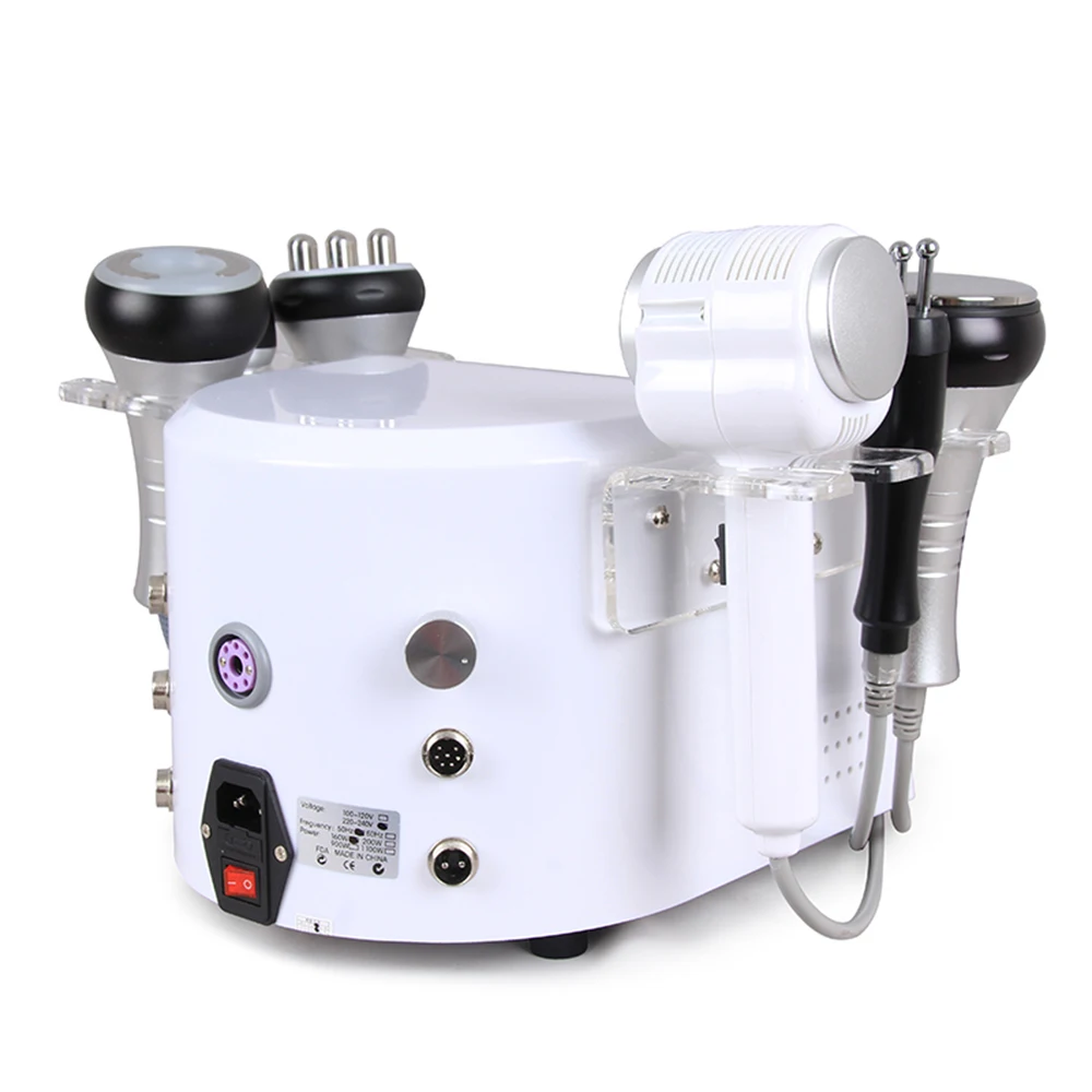 6in1 Professional Cavitation RF Slimming Beauty Machine 40K Ultrasound Fat Loss Radio Frequency Face Lift Skin Care Tightening