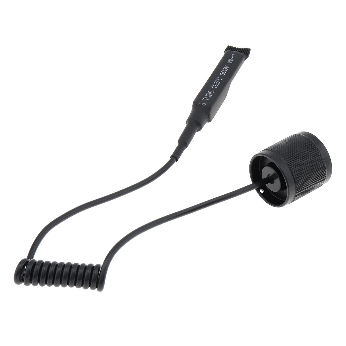 SecurityIng Ferndruckschalter LED Taschenlampe Teile Full Metal 2 Tasten Fit für A100 Zoomable-led Taschenlampe Taktische Taschenlampe