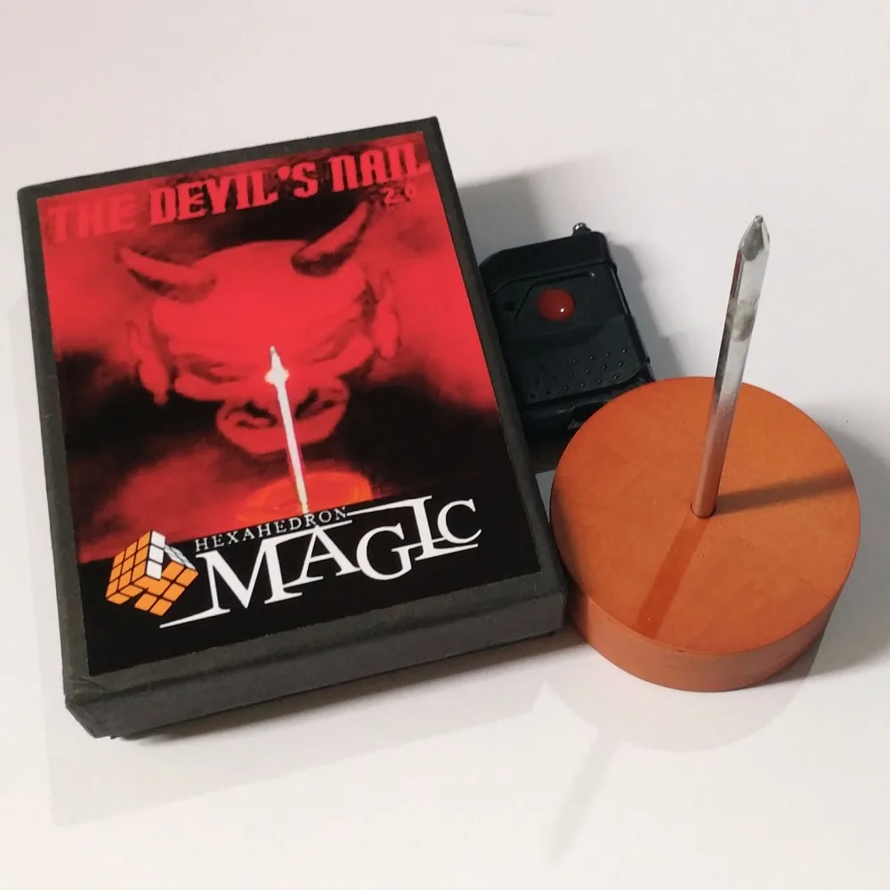 Devils Nail 2.0 Ghost Nail Laser Edition Magic Tricks Stage Close Up Magia Mentalism Illusion Gimmick Props for Magicians