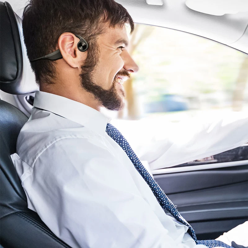 2021 New Bluetooth Headphone Wireless Bone Conduction Headset with 8G Memory Headphones For Android Sony Xiaomi Huawei Earphone