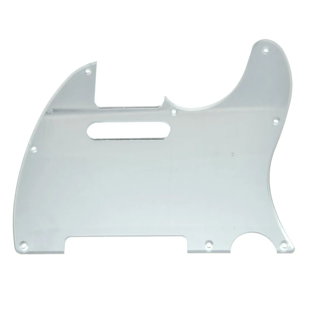 Mirror 8 Hole Tele Pickguard TL Scratch Plate with Screws for Fender Telecaster Electric Guitar Parts Guitar Accessories