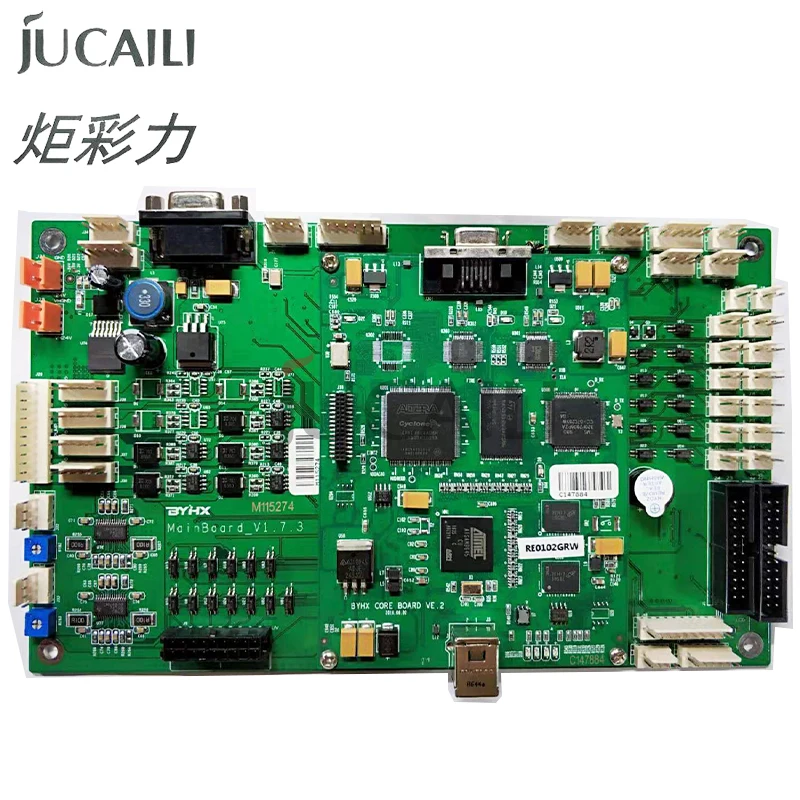 Jucaili BYHX dx5 printhead board double head main board V1.73 version for twinjet Allwin Xuli Human large format printer