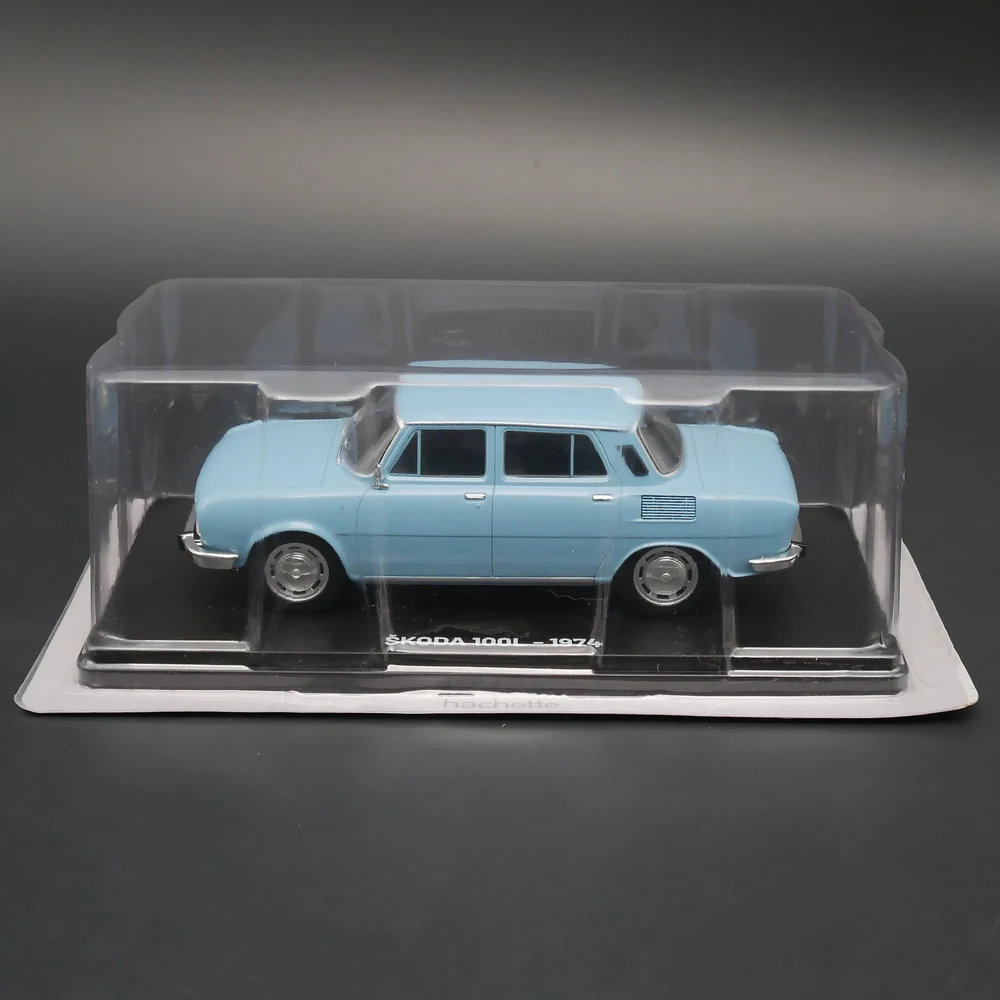 Ixo/hachette 1:24 skoda 100 l 1974メタルトイモデル