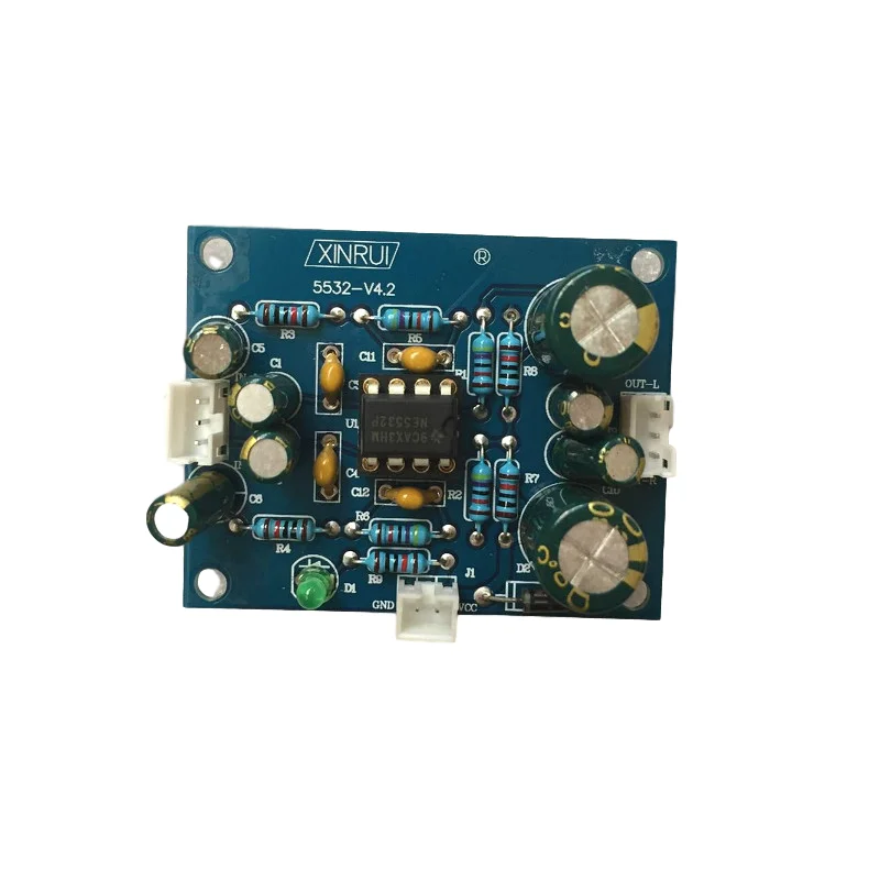 2pcs/lot NE5532 Amplifer Board OP-AMP HIFI Preamplifier Signal Bluetooth Amplifer Preamplifier Board In Stock