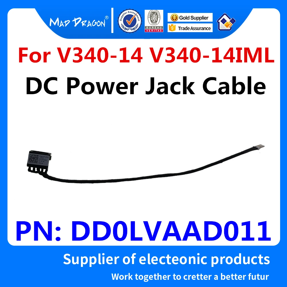 

New original laptop DC-IN Cable DC IN Cable DC Power Jack Cable For Lenovo V340 V340 14 V340-14 V340-14IML DD0LVAAD011